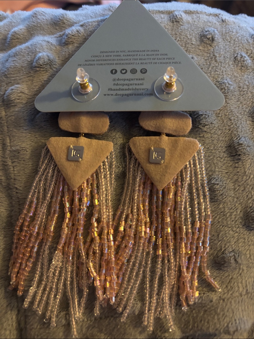 Deepa Gurnani Jody Earrings - Picture 3 of 5